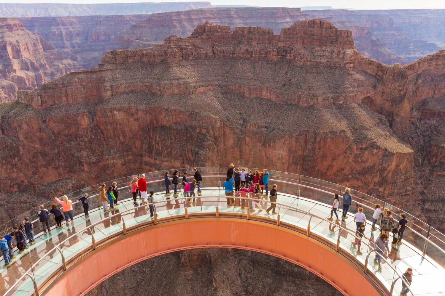 West Rim Bus Tour With Guided Walking Tour and Hoover Dam Photo Stop