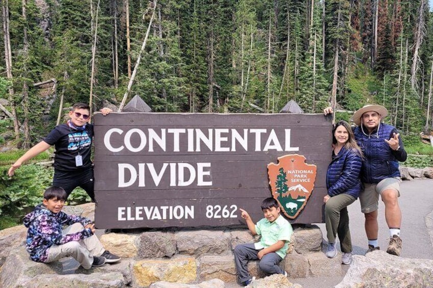 Yellowstone, Continental Divide
