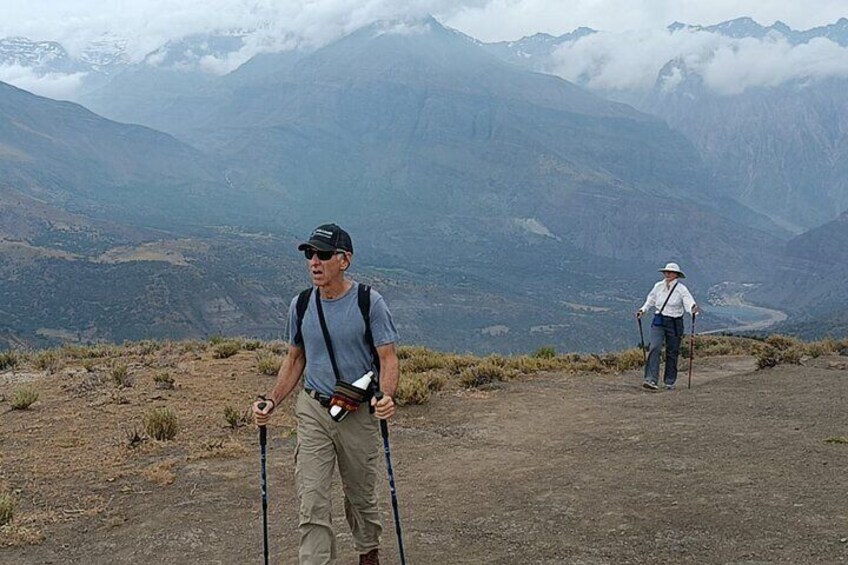 On the way to the Mirador de Cóndores