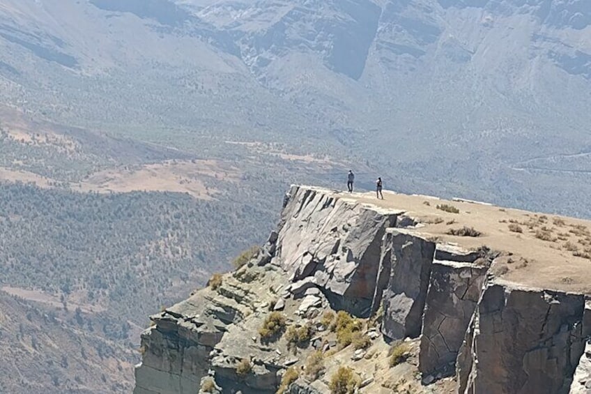 Viewpoint of Condors Cajon del Maipo
