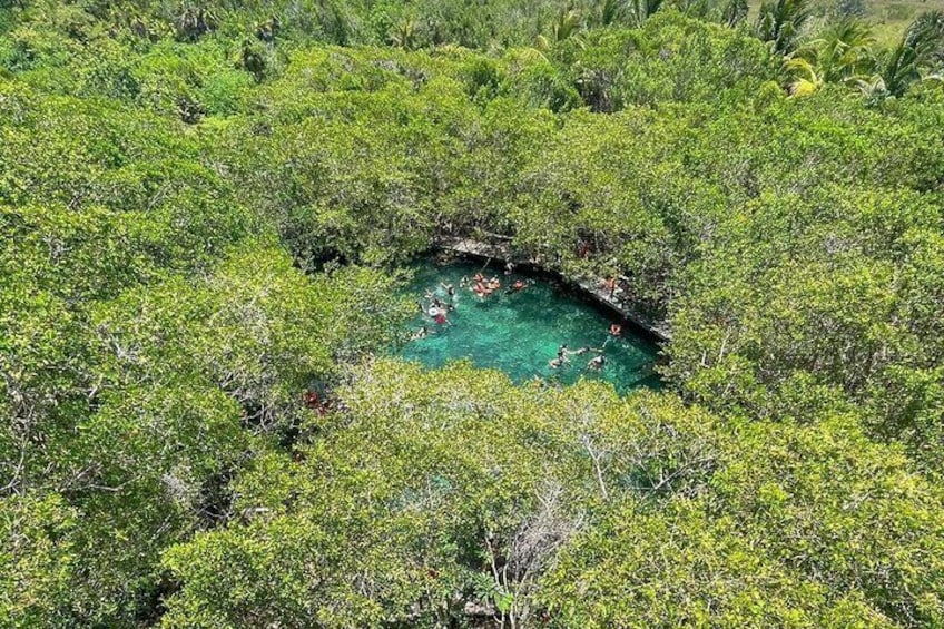 Boat Tour of Three Islands in Holbox with Transportation