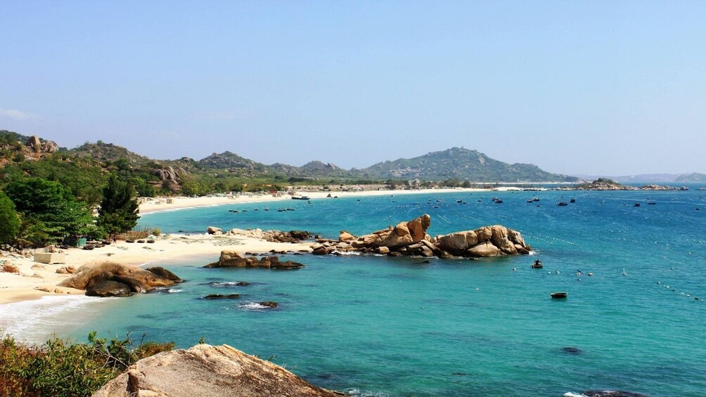 Beach off the coast of Nha Trang