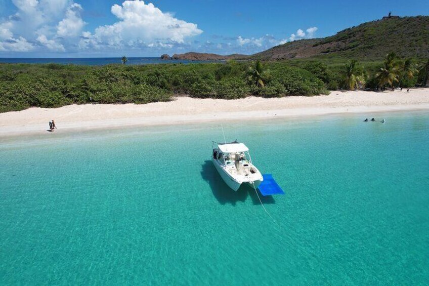  Private charter to icacos / palomino islands in PR 