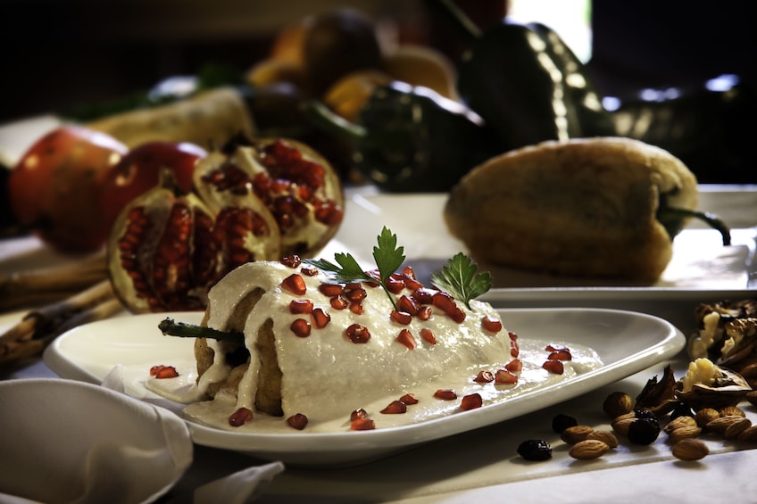 Delicious food in Puebla
