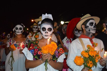 Mixquic Day of the Dead Celebration from Mexico City