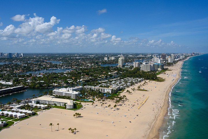 Sunset Helicopter Tour Hollywood Beaches and Port Everglades