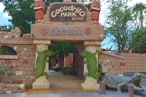 Ticket to the Zoo Cocodrilo Park in Agüimes