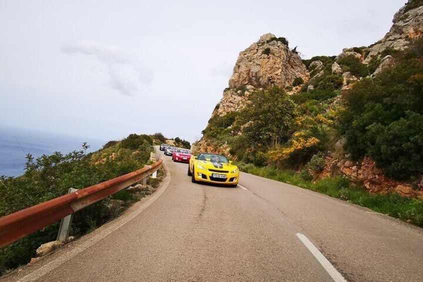 4.5h tour of Mallorca Driving Cabrio GT 300CV Car