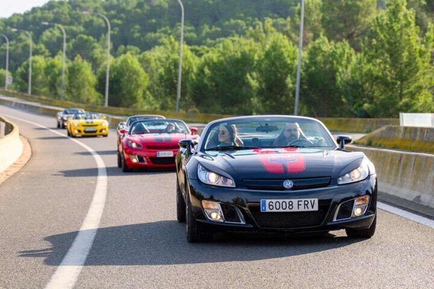 4.5h tour of Mallorca Driving Cabrio GT 300CV Car