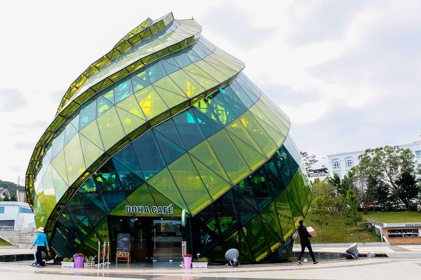 Glass Pavilion of Lam Vien Square in Da Lat, Vietnam
