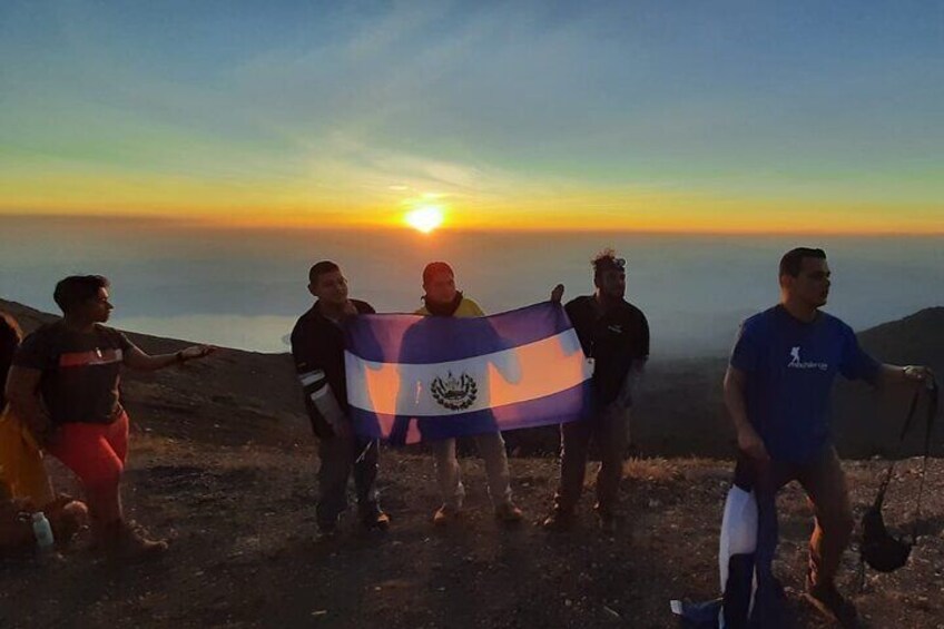 Santa Ana Volcano Sunrise