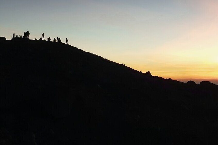 Santa Ana Volcano Sunrise