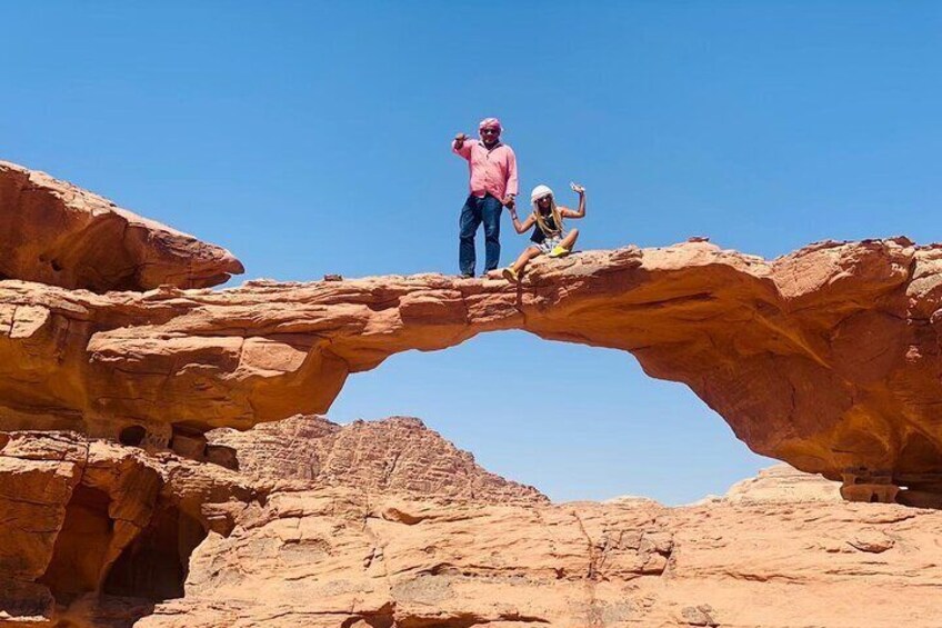 Little Bridge, great for posing and fun and easy to climb up there