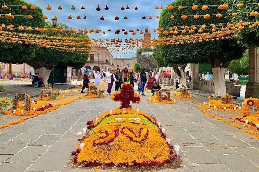 Main square in Morelia