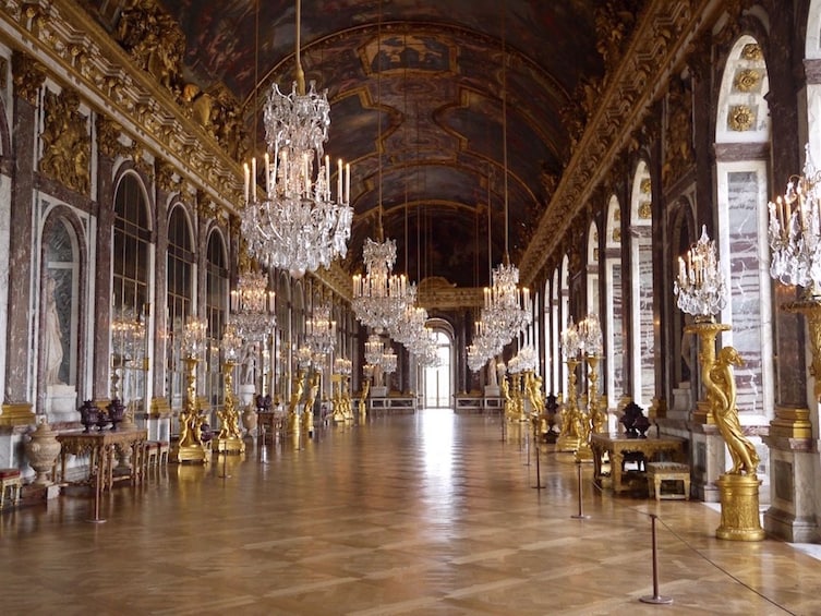 Hall inside The Palace of Versailles