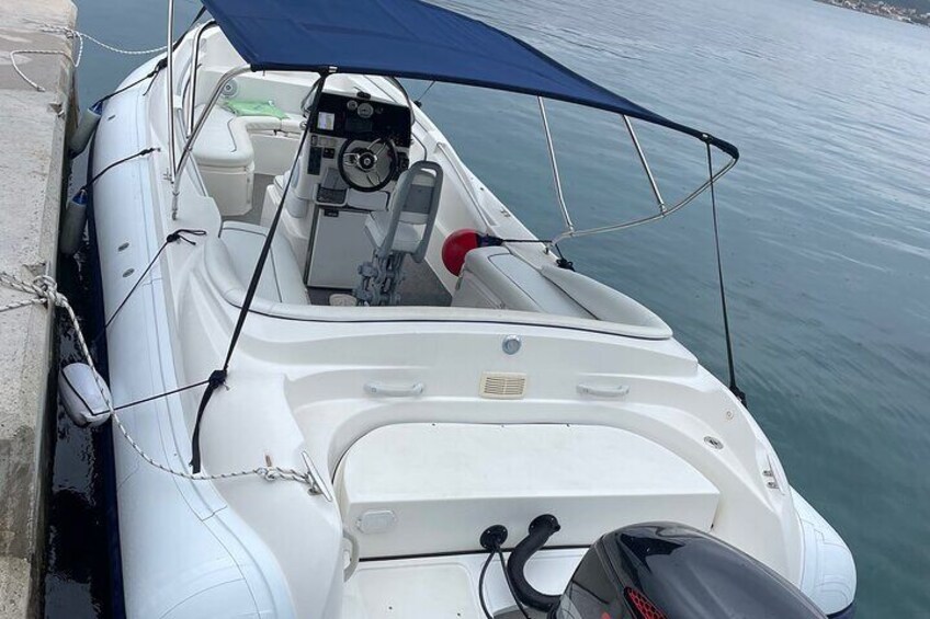 Private speedboat tour Long Island, Sakarun beach, Golubinka Cave