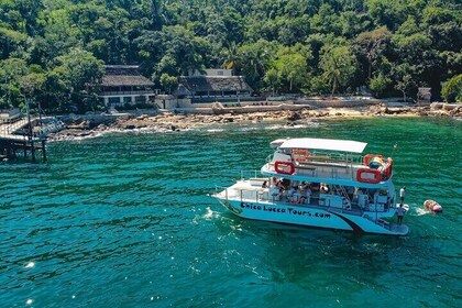 Todo incluido Beach Paradise: Crucero en yate, snorkel, cascadas