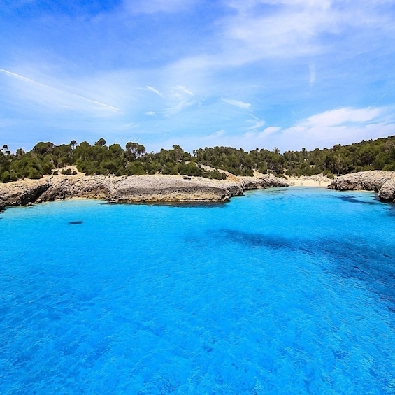 Show item 2 of 8. Turquoise waters off the coast of Menorca