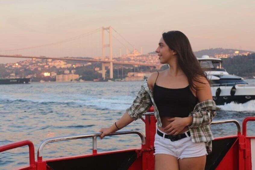 Sunset Bosphorus Cruise Boat Tour In Istanbul For 2 Hours