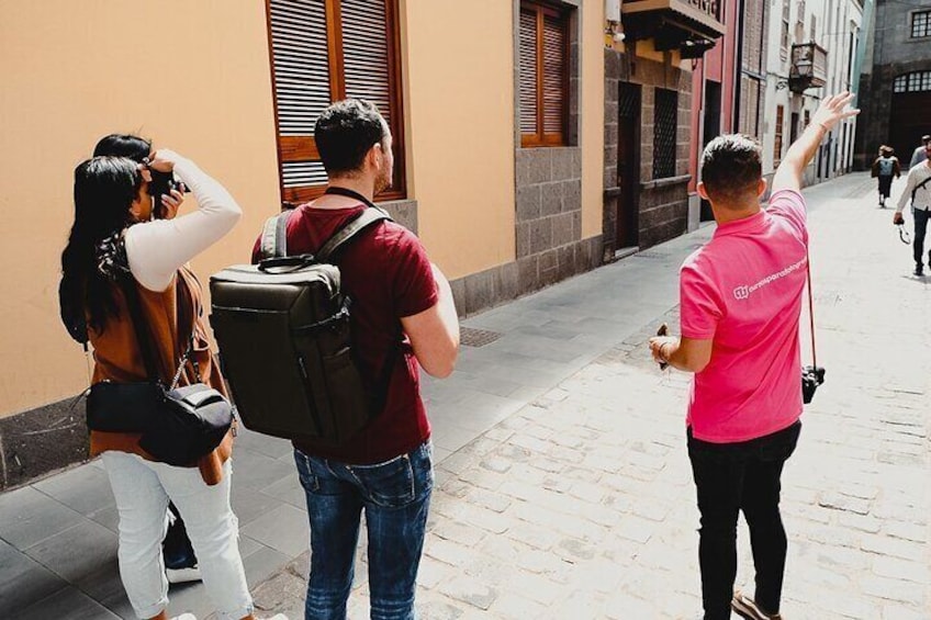Photographic walk through the Old Town of Las Palmas