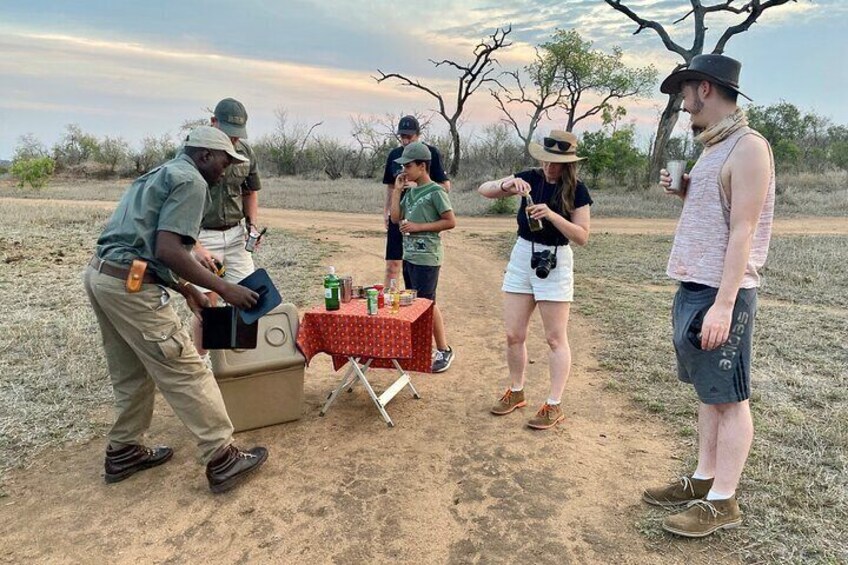 Sabie Game Reserve Sunset Safari Tour with Dinner