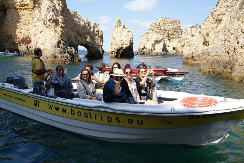 1-Hour 15-Minute Boat Cruise from Lagos to Ponta da Piedade