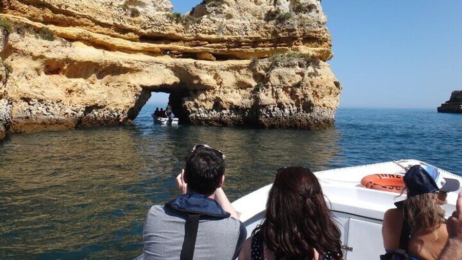 Tour to inside the Caves /Grottos the Ponta da Piedade -Lagos