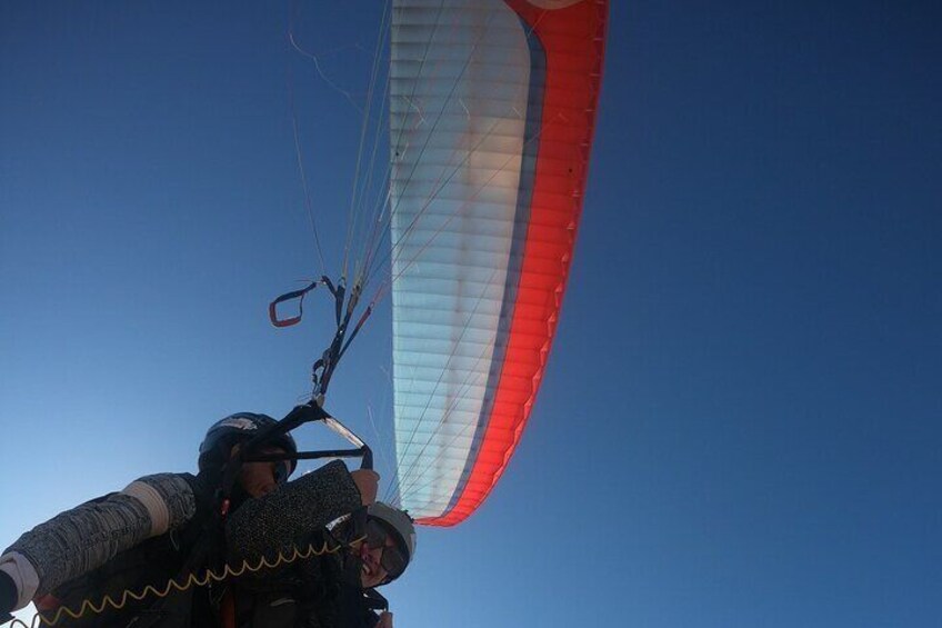 Paragliding flight in the High Atlas Marrakech