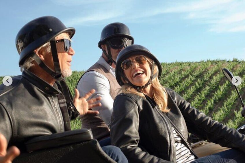 Private Sidecar Winery Tour through Santa Barbara