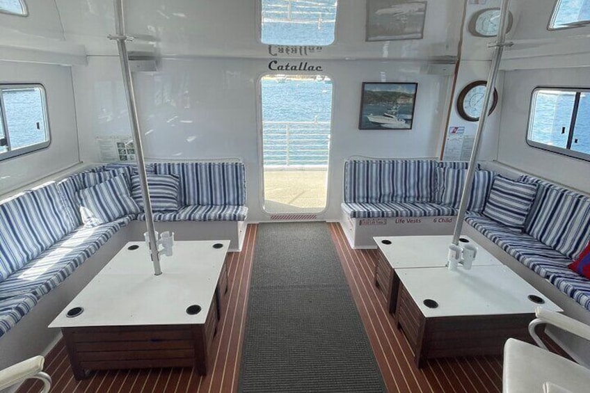 Inside Galley Seating
