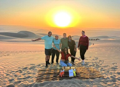 Vanuit Lima: Paracas en Huacachina Oase Tour met luxe bus