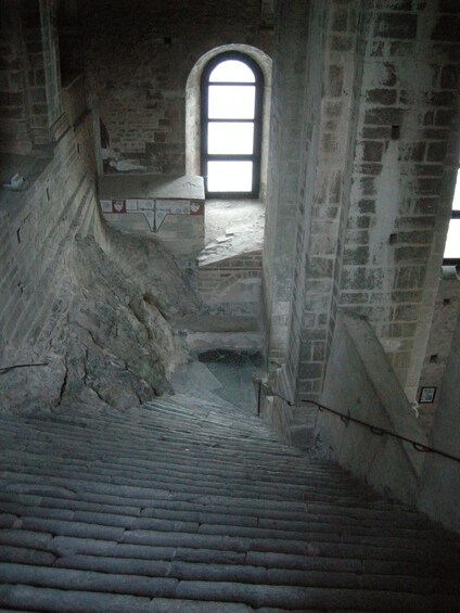 Inside Sacra di San Michele
