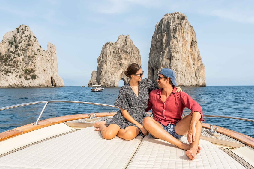 Picture 23 for Activity Sorrento: Exclusive Capri Boat Tour and Optional Blue Grotto