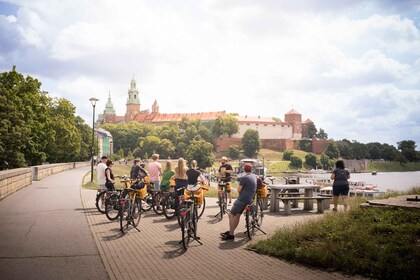 Krakau: fietstocht door de oude stad, de Joodse wijk en het getto