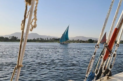Amazing Sunset sailing by Felucca in Luxor -2 Hours (Private)