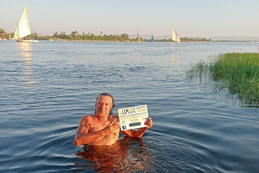 Amazing Sunset sailing by Felucca in Luxor -2 Hours (Private)