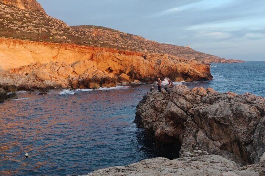 Lapsi at Sunset