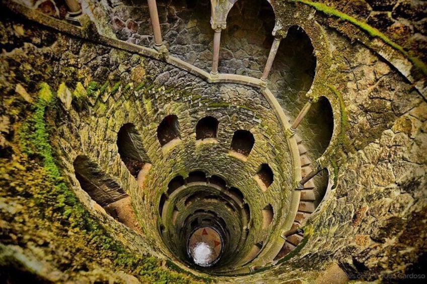 Initiation Well at Quinta da Regaleira - top view