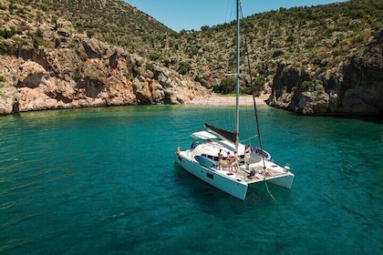 Catamaran or Sailing Cruise in Nafplio | with Local Treats