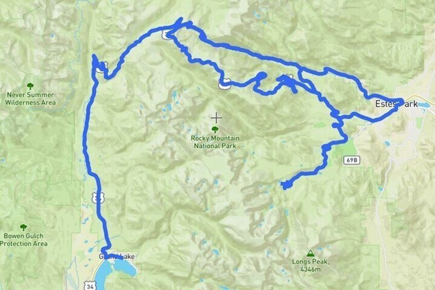 Self-Guided Audio Driving Tour in Rocky Mountain National Park