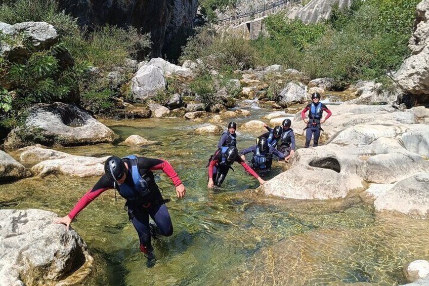 Basic & Extreme Canyoning on Cetina River with Free Photos/Videos