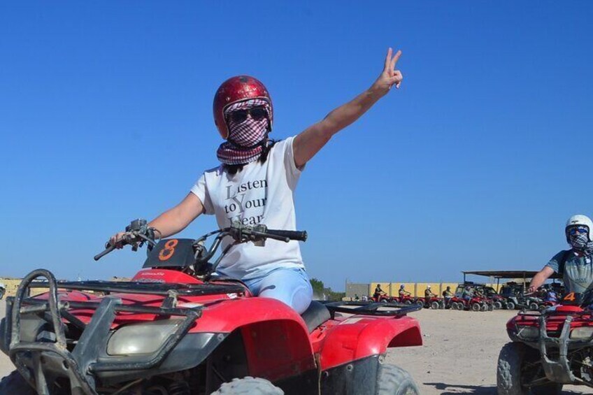 3 Hour Safari Quad Biking (ATV) in Sharm ElSheikh Desert