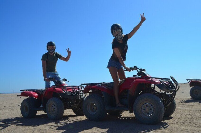 3 Hour Safari Quad Biking (ATV) in Sharm ElSheikh Desert