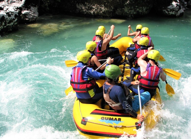 Picture 5 for Activity Slovenia: Half-Day Rafting Tour on Soča River with Photos