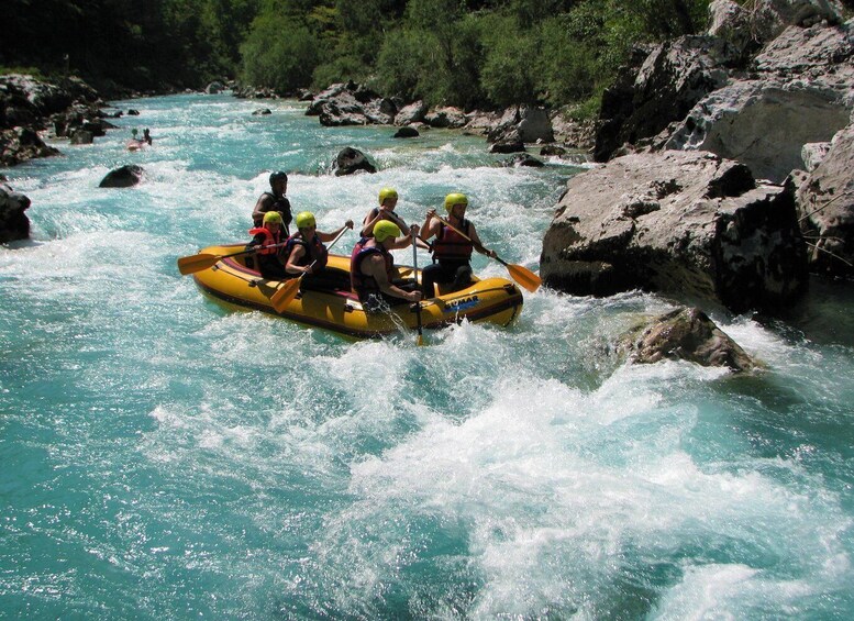 Picture 4 for Activity Slovenia: Half-Day Rafting Tour on Soča River with Photos