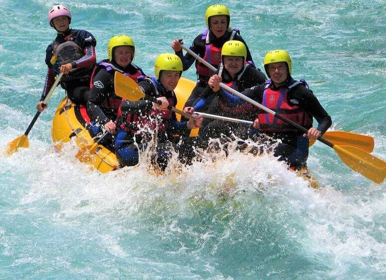 Picture 1 for Activity Slovenia: Half-Day Rafting Tour on Soča River with Photos