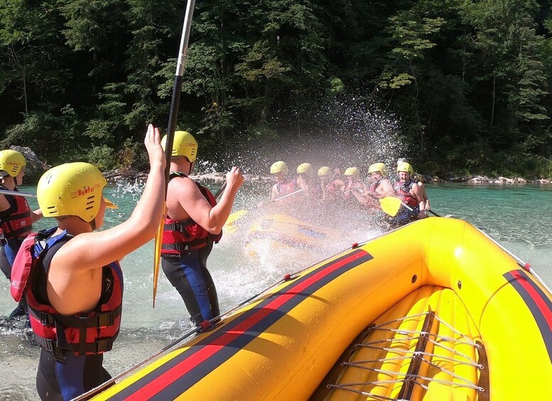 Picture 11 for Activity Slovenia: Half-Day Rafting Tour on Soča River with Photos