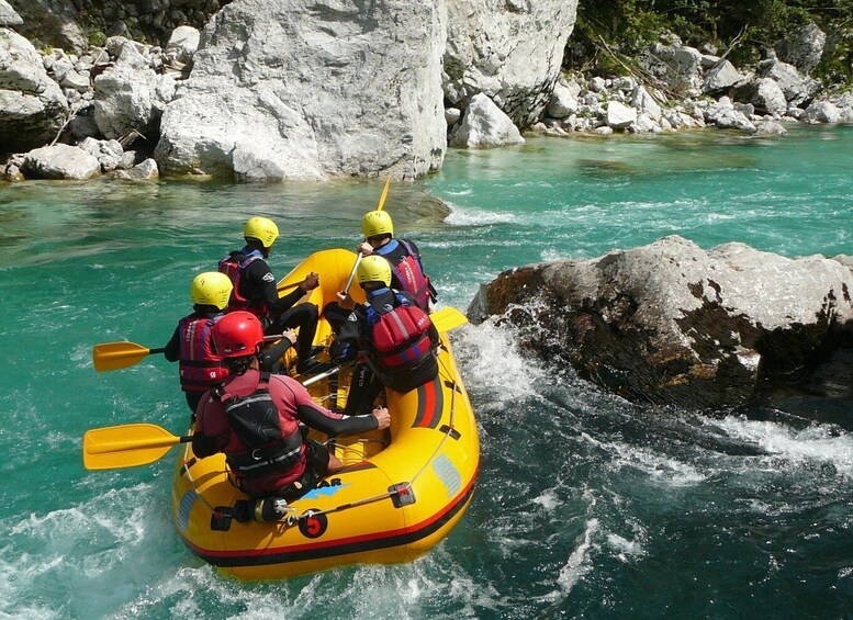 Picture 10 for Activity Slovenia: Half-Day Rafting Tour on Soča River with Photos