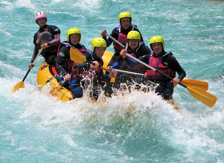 Picture 1 for Activity Slovenia: Half-Day Rafting Tour on Soča River with Photos