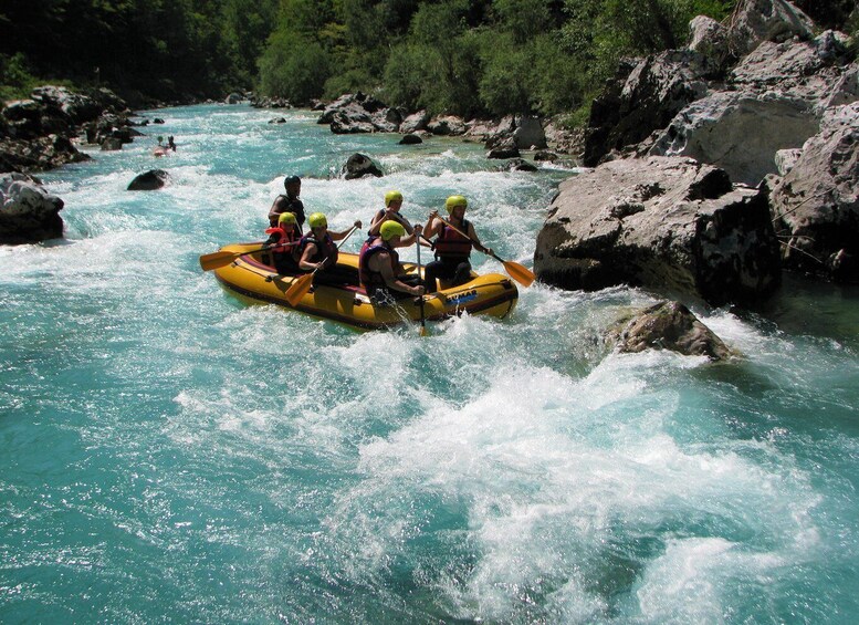 Picture 4 for Activity Slovenia: Half-Day Rafting Tour on Soča River with Photos